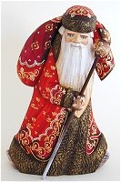 Father Frost in Red and Gold